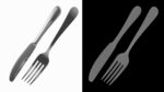 Table Dinner Knife and Fork Generic Cutlery