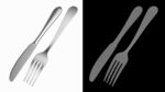 Table Dinner Knife and Fork Generic Cutlery