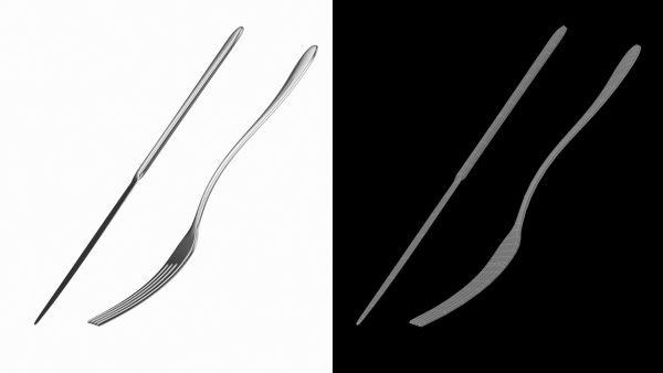 Table Dinner Knife and Fork Generic Cutlery