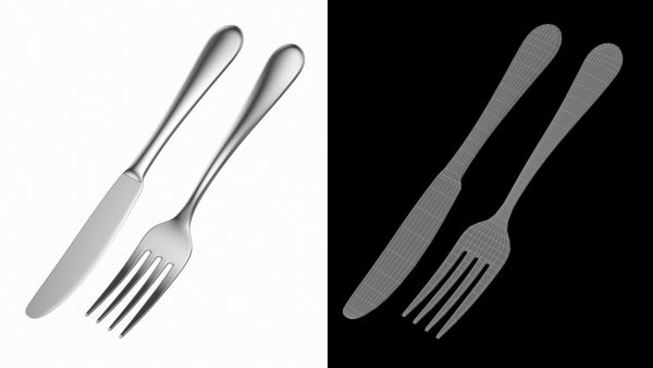 Table Dinner Knife and Fork Generic Cutlery