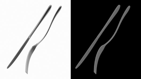 Table Dinner Knife and Fork Generic Cutlery