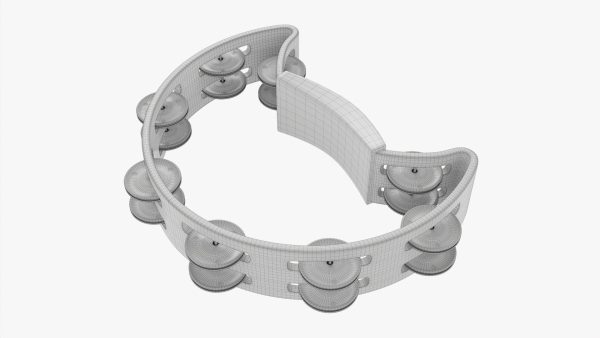 Tambourine metal buckle