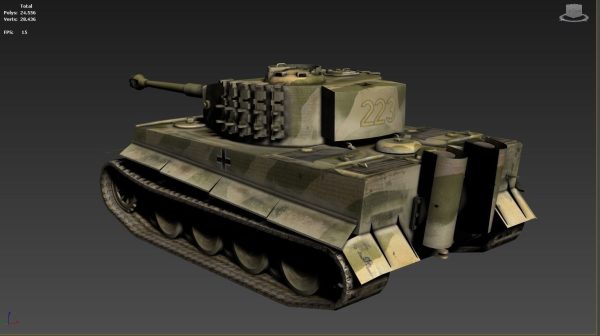 Tank Tiger T34