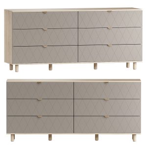 Tejons 4 Chest of drawers Tejons 4 Diamond Grafit