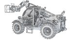 Telescopic Handler Telehandler Forklift