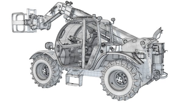 Telescopic Handler Telehandler Forklift
