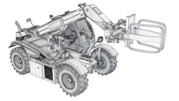 Telescopic Handler Telehandler Forklift