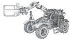 Telescopic Handler Telehandler Forklift