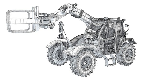 Telescopic Handler Telehandler Forklift