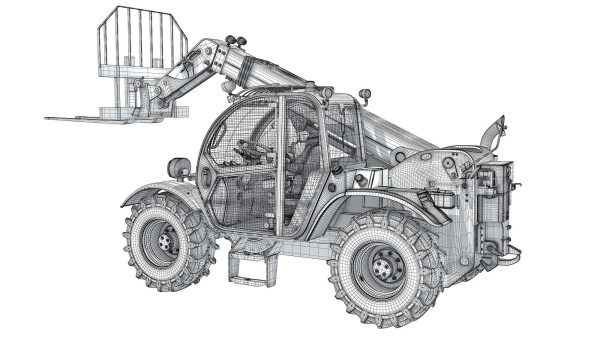 Telescopic Telehandler Forklift