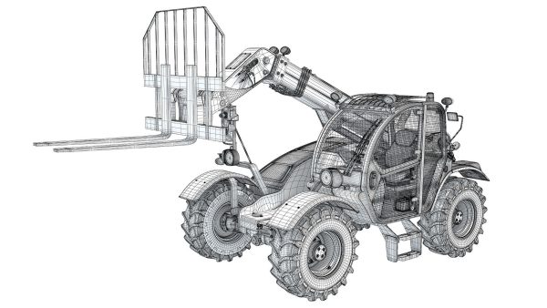 Telescopic Telehandler Forklift
