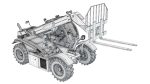Telescopic Telehandler Forklift