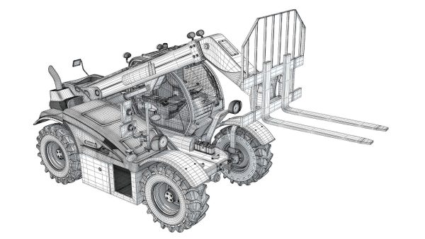 Telescopic Telehandler Forklift