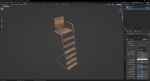 Tennis chair 3D Model