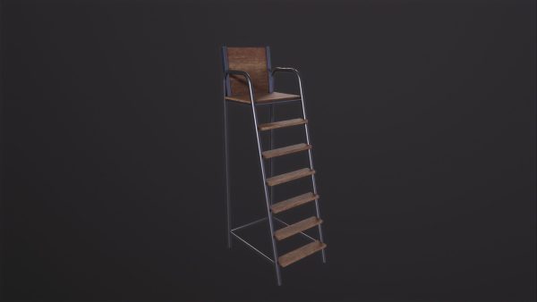 Tennis chair 3D Model