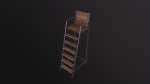 Tennis chair 3D Model