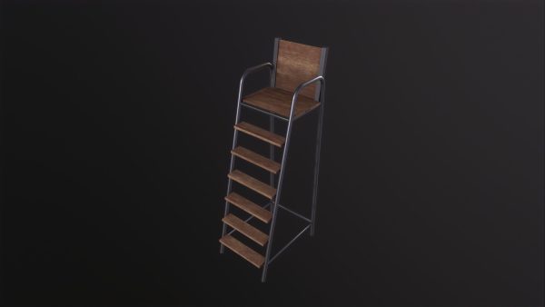 Tennis chair 3D Model