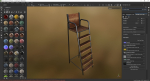 Tennis chair 3D Model
