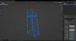 Tennis chair 3D Model