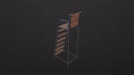 Tennis chair 3D Model