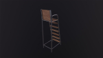 Tennis chair 3D Model
