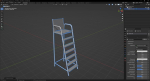 Tennis chair 3D Model
