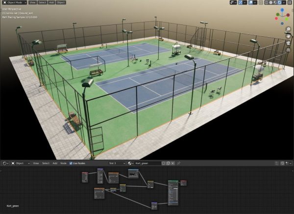 Tennis court Hq