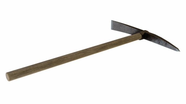 The pick wooden axe