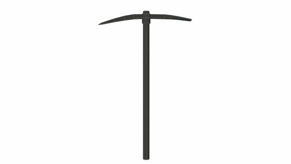 The pick wooden axe