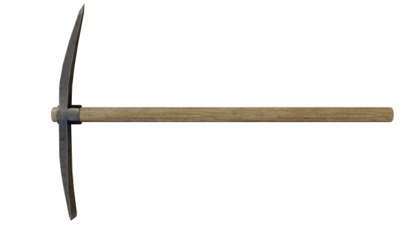 The pick wooden axe