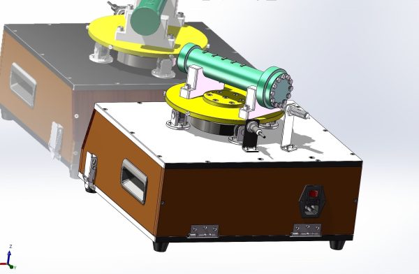 The rotating work platform