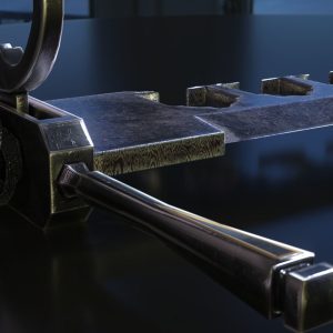 THE SWOARD-BREAKER Low-poly 3D model