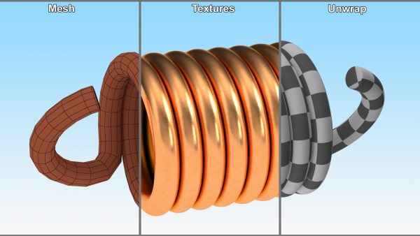 Thick Copper Spring