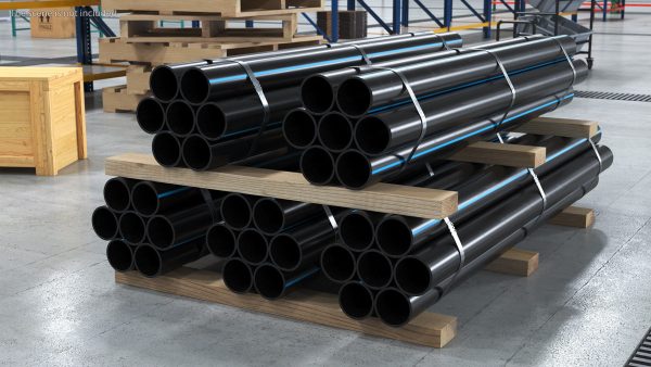 Thick Plastic Pipes Bundle 2 Meters