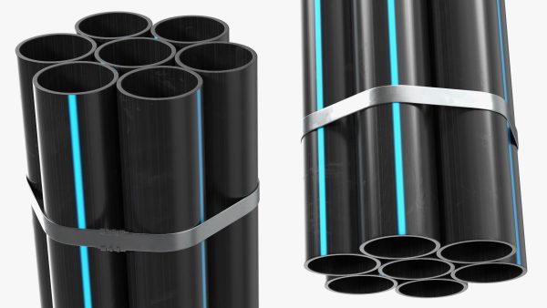 Thick Plastic Pipes Bundle 2 Meters