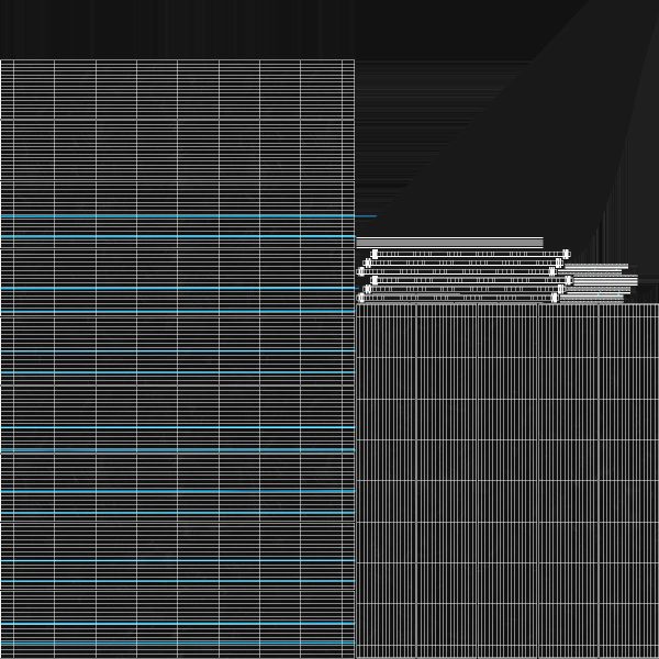 Thick Plastic Pipes Bundle 2 Meters