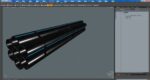 Thick Plastic Pipes Bundle 2 Meters