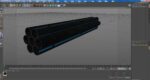 Thick Plastic Pipes Bundle 2 Meters