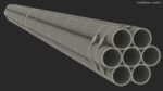 Thick Plastic Pipes Bundle 6 Meters
