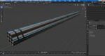 Thick Plastic Pipes Bundle 6 Meters