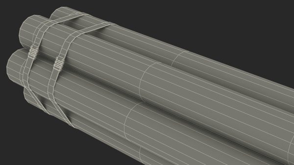 Thick Plastic Pipes Bundle 6 Meters