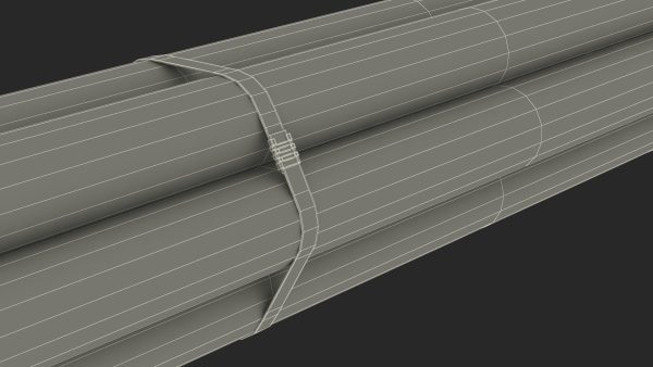 Thick Plastic Pipes Bundle 6 Meters