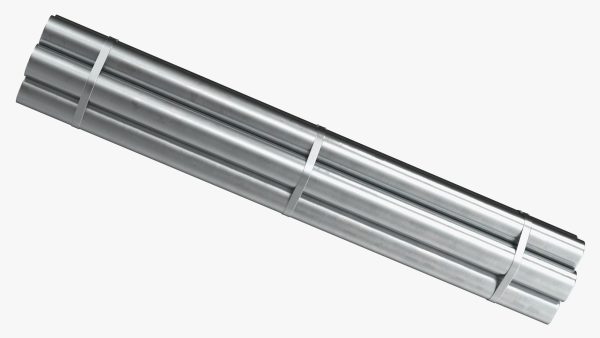 Thick Steel Pipes Bundle 2 Meters
