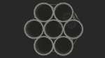 Thick Steel Pipes Bundle 2 Meters