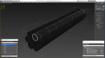 Thick Steel Pipes Bundle 2 Meters