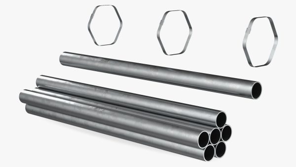 Thick Steel Pipes Bundle 2 Meters