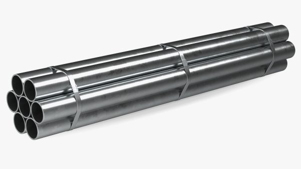 Thick Steel Pipes Bundle 2 Meters