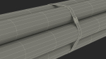 Thick Steel Pipes Bundle 2 Meters