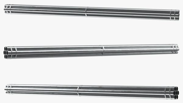 Thick Steel Pipes Bundle 6 Meters