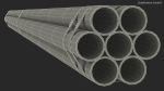 Thick Steel Pipes Bundle 6 Meters